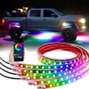 Underglow Lights for Car, 6 Pcs Led Strip Lights with
