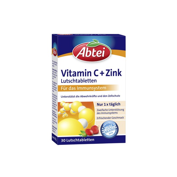 ABTEI Vitamin C Plus Zinc Lozenges Pack of 30