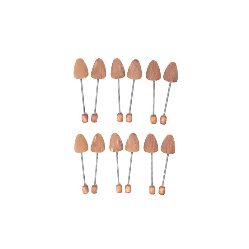 Cedar Elements Women's European Style Shoe Trees - 6 Pack