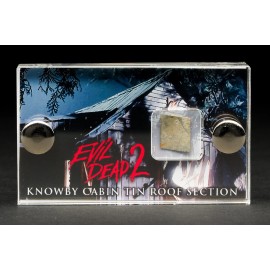 Evil Dead 2 Knowby Cabin - Horror Movie Prop - Mini-Display with COA