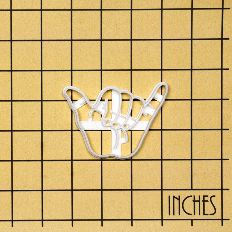 Shaka Hand Sign Cookie Cutter, 1 Piece - Bakerlogy