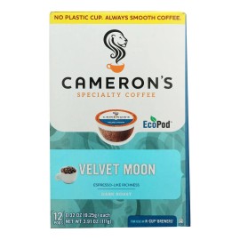 UD_Cameron's Coffee Case of 6-12 Ct Velvet Moon Premium Coffee Pods & K-Cups