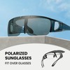 Cyxus Flip Up Sunglasses, Over Sunglasses, Hanging Over Glasses, Polarized