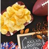 MUNILAIL 3 PCS Football Serving Trays 12.8 x 10 Inch