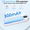 Daviky Smart Pill Organizer with Alarm, Bluetooth Daily Once a