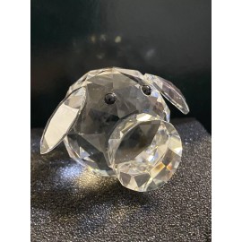 New Glass Crystal Figuerines Collectible Cute Pig Head Animal