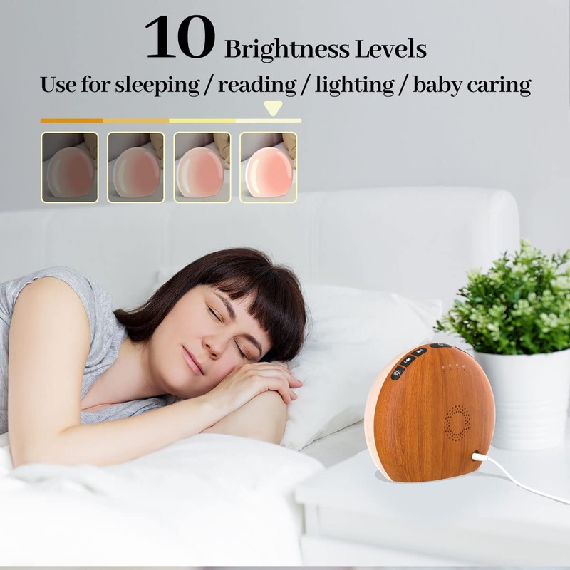 Meditation White Noise Sound Machine with 30 Soothing Sounds 12