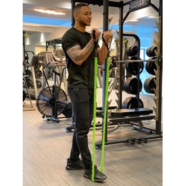 JT Fitness Home Workout Kit for Resistance and HIIT Training, Set Includes Resistance Bands with Soft Grip Handle, Double Sided Core Slider, Booty Band and Adjustable Skipping Rope