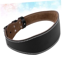 IWOWHERO Adjustable Waist Support Belt for Men Protective Fitness Waist Strap Lumbar Brace for Gym Squat Hard Pull and Press