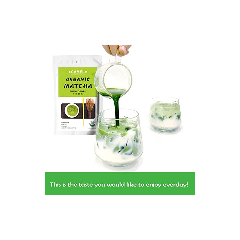 Organic Culinary Grade Matcha Green Tea Powder - 4 oz