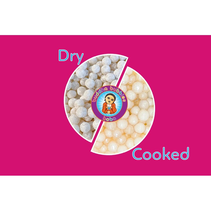 Premium Boba Tea Real Tapioca Pearls Ready in 3 Minutes
