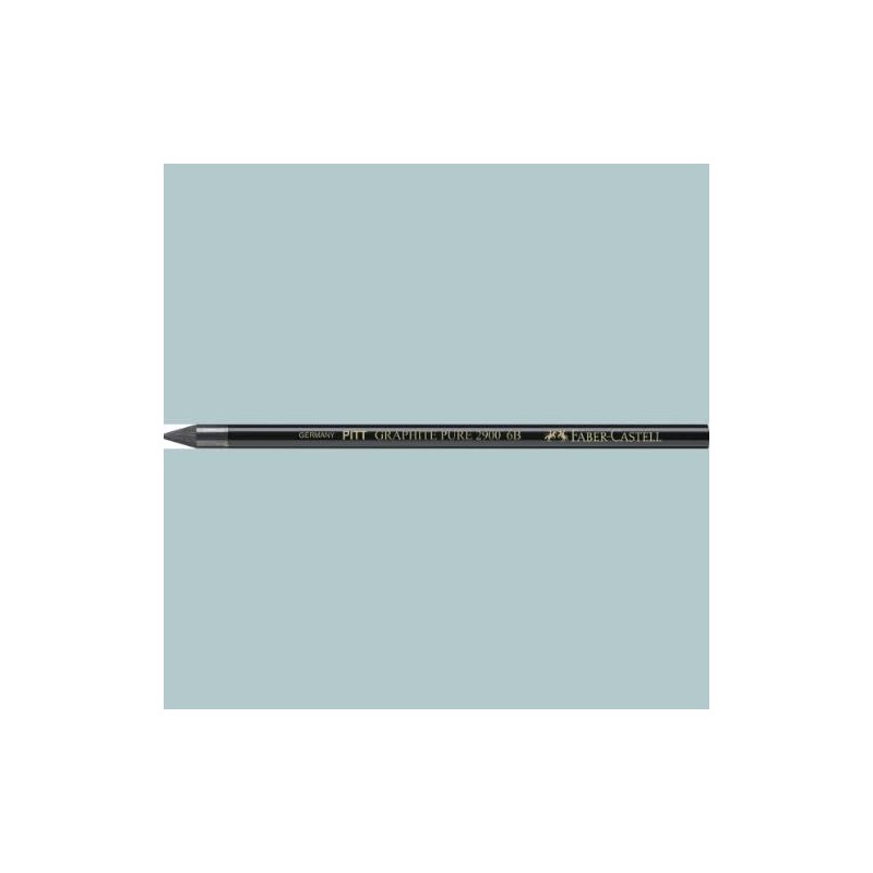 Faber-Castell PITT Graphite 6B Pure Pencil,Green,Grey,Black