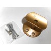 WAKI Warm Handrail 35 Bracket B HIB532 Direct Receipt, Gold