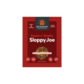 Spicekick Sloppy Joe Seasoning (4 pack) | No added sugar, gluten free, dairy free, vegan friendly, paleo