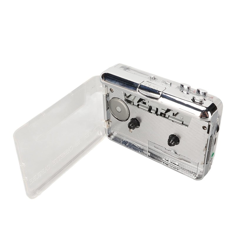 Cassette Tape Player, USB Connection, MP3 Conversion, Stereo Compatible, Recording