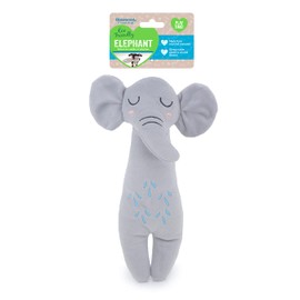 Rosewood Eco Friendly Plush Elephant Dog Toy with Squeaker
