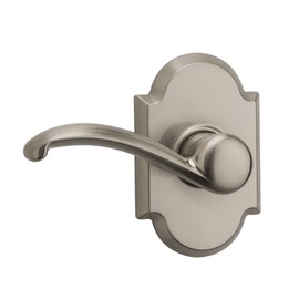Kwikset Austin Left-Handed Half-Dummy Lever in Satin Nickel