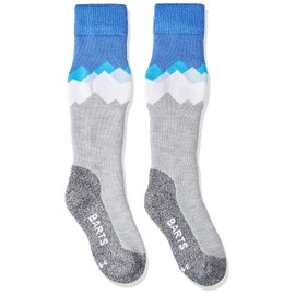 Barts Unisex Kids Skisock Mountains Kids Ankle Socks, Blue, 31/34
