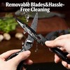 ARCHIKING Heavy Duty Kitchen Scissors, Titanium Coated All Purpose Shears