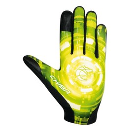 Chiba Downhill Cycling Gloves Long Black/Yellow 2024: Size: XL (10)