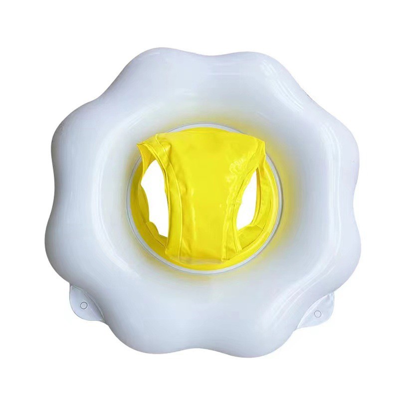 Baby Swimming Float Inflatable Swimming Ring with Safety Seat Handles