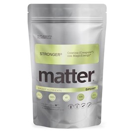 Matter Stronger Creatina Monohidratada Creapure®, MagicEnergy®, Magnesio Albion®, Vitamina C y Complejo B, Apoyo al Rendimiento Físico, Pre Entreno y 
