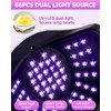 UV LED Lampe für Nägel, 288W Nageltrockner Professionelle Schnell Trocknen