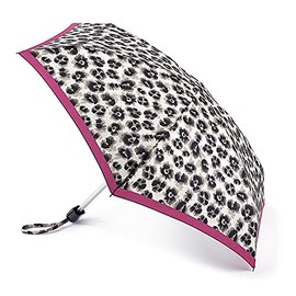 Fulton Tiny 2 Leopard Border Print Umbrella