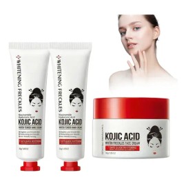 Crema Nutritiva Para Manos Y Rostro, Aclaradora De Manchas