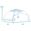 Dream On Me Canopy for Ziggy Playpen Blue/Instant Shade/Attaches Easily/Half
