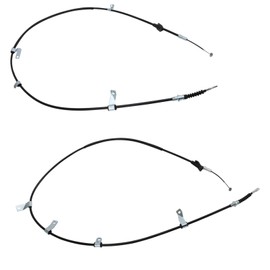 TRQ Rear Parking Brake Cable Compatible with 2006-2011 Honda Civic