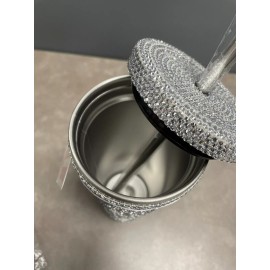 Dunkin' Donuts Dunkin’ Stainless Steel Holiday Sparkly Tumbler