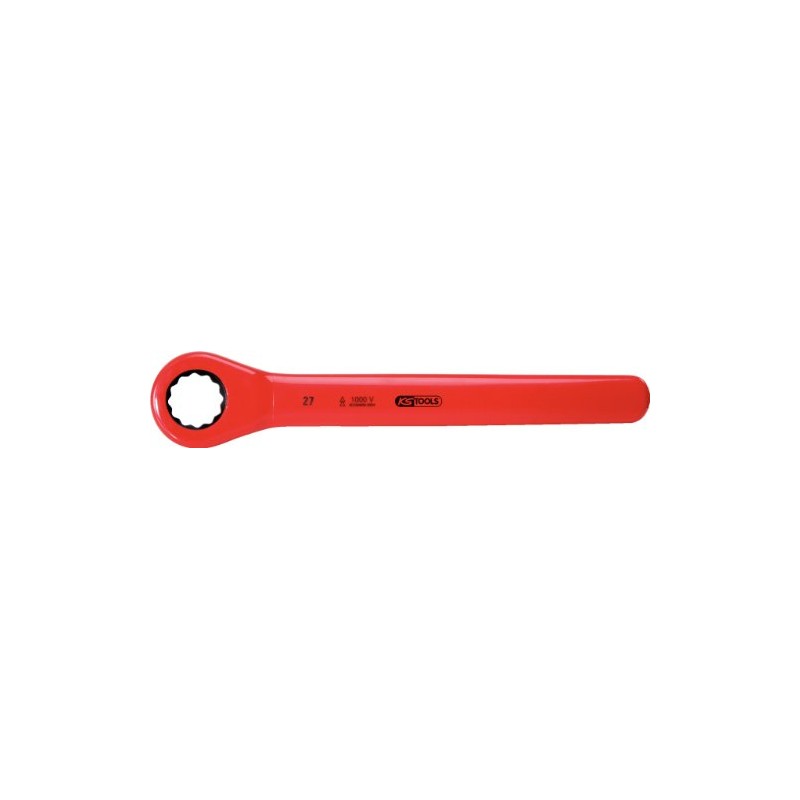 KS Tools 117.4207 Insulated ratchet ring spanner, 7mm