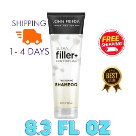 John Frieda Ultrafiller+ Thickening Shampoo for Fine Hair, Volumizing Shampoo
