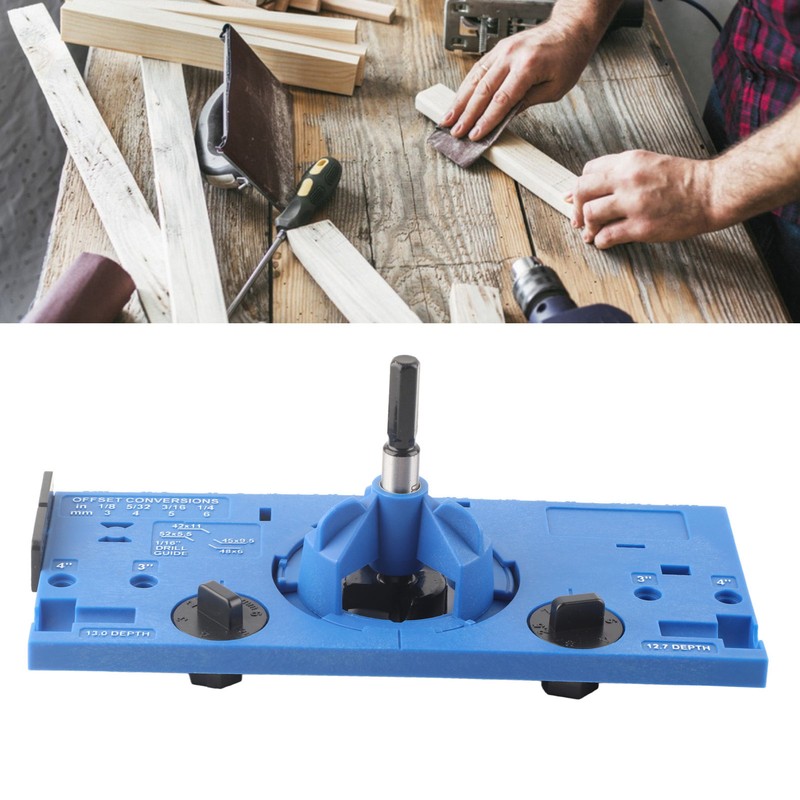 35mm Hinge Boring Jig Woodworking Hinge Hole Drilling Guide Locator