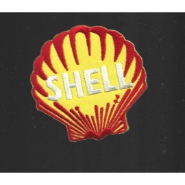 Shell NEW 2 7/8" Shell Gasoline IRON ON PATCH FREE SHIPPING