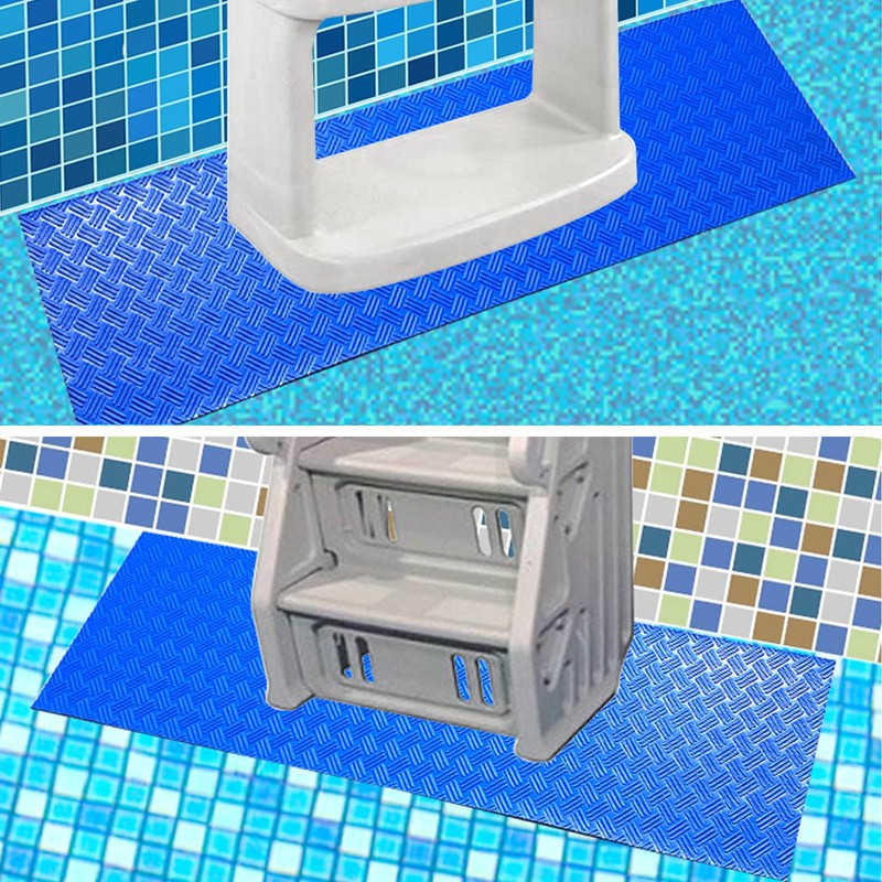 SKARUMMER Swimming Pool Ladder Mat - Protective Pool Ladder Pad
