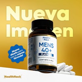 Prostate Power Platinum Suplemento Próstata Zinc Cúrcuma Health Hack Ciruelo Africano Semillas Calabaza Verde Licopeno Resveratrol Vit Cápsulas