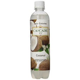 Cascade Ice Sparkling Water, Coconut, 17.2 Ounce (Pack of 12)