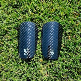 SccerUp Carbon Fiber Shin Guards (3-4 Day Shipping) - Model: Mini Shin Guards, Size: Small