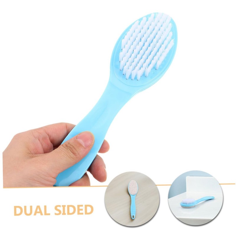 SAFIGLE 2Pcs Double Sided Foot Scrubber Ergonomic Pumice Stone Foot