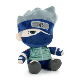 BARRADO Naruto Character Soft Toys - Naruto, Itachi, Kakashi - Sitting Approximately 24 Centimetres - Super Soft Quality (Kakashi)