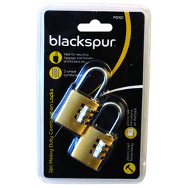 Blackspur BB-PD121 Heavy Duty Combination Lock Set