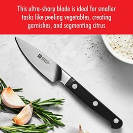 ZWILLING J.A. Henckels 3" Paring Knife, 3", Black