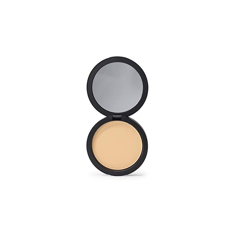 GOC, Polvo compacto mineral, Ultramineral Pressed Powder, Cobertura mediaCompleta, Textura