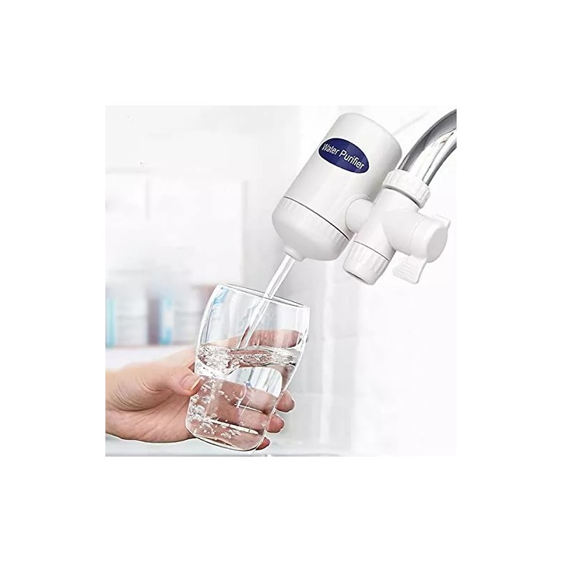 Clicmania Filtro Purificador De Agua Potable Para Llave Grifo Ceramica