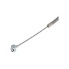 MOTOFLEX Front brake cable, grey, flat handlebar, MZ TS 125,