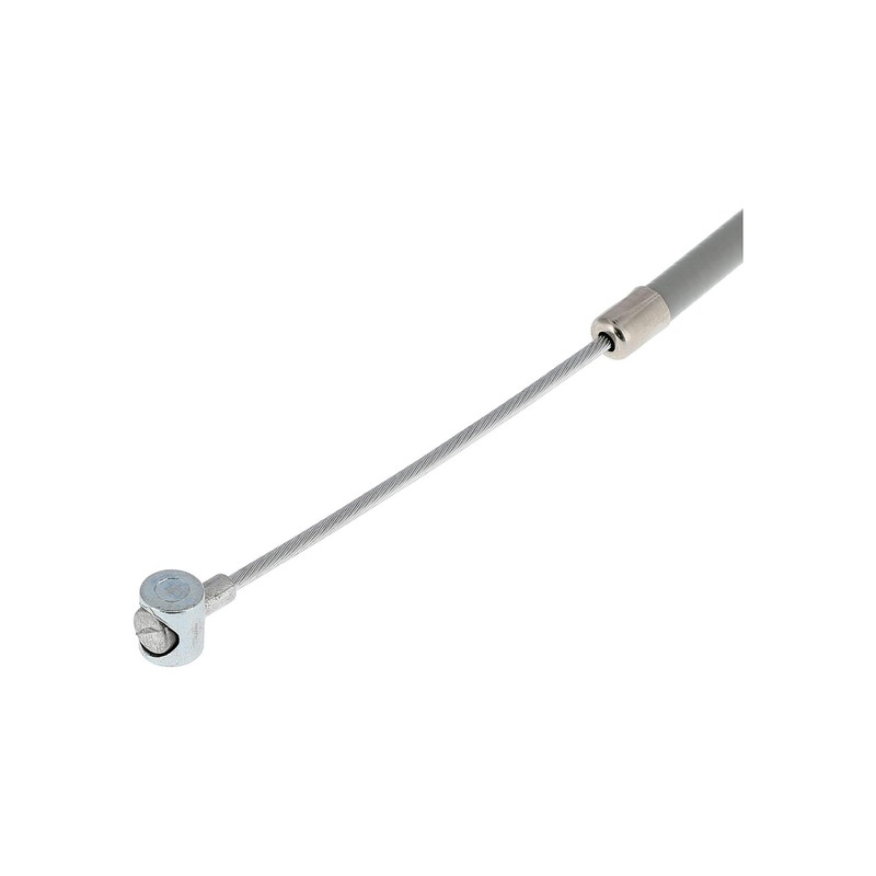 MOTOFLEX Front brake cable, grey, flat handlebar, MZ TS 125,