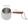 450ML Stainless Steel Butter Warmer Mini Butter Coffee Milk Pot