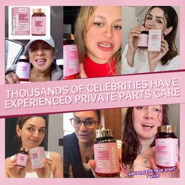 ANYTALK Vaginal Probiotic with Prebiotics & Lactobacillus Probiotic Blend pH Balance,Vaginal probiotics for Women Promote Healthy Vaginal Odor & Vaginal Flora, 60 Count